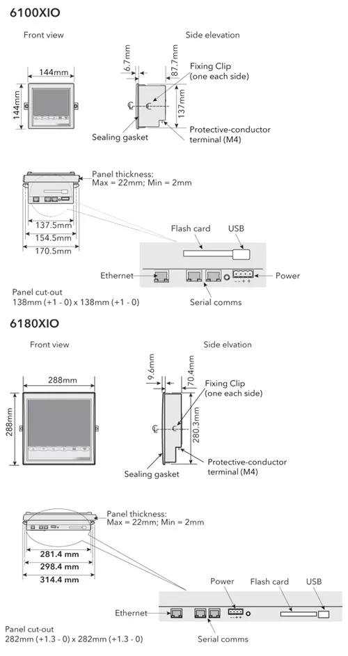 Eurotherm 6000 Series Data Recorders
