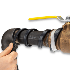 BriskHeat's standard SpeedTrace model wrapped around copper piping