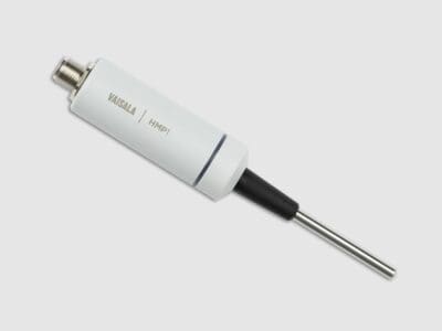 The HMP1 temperature and humidity probe, part of Vaisala's Indigo500 family.