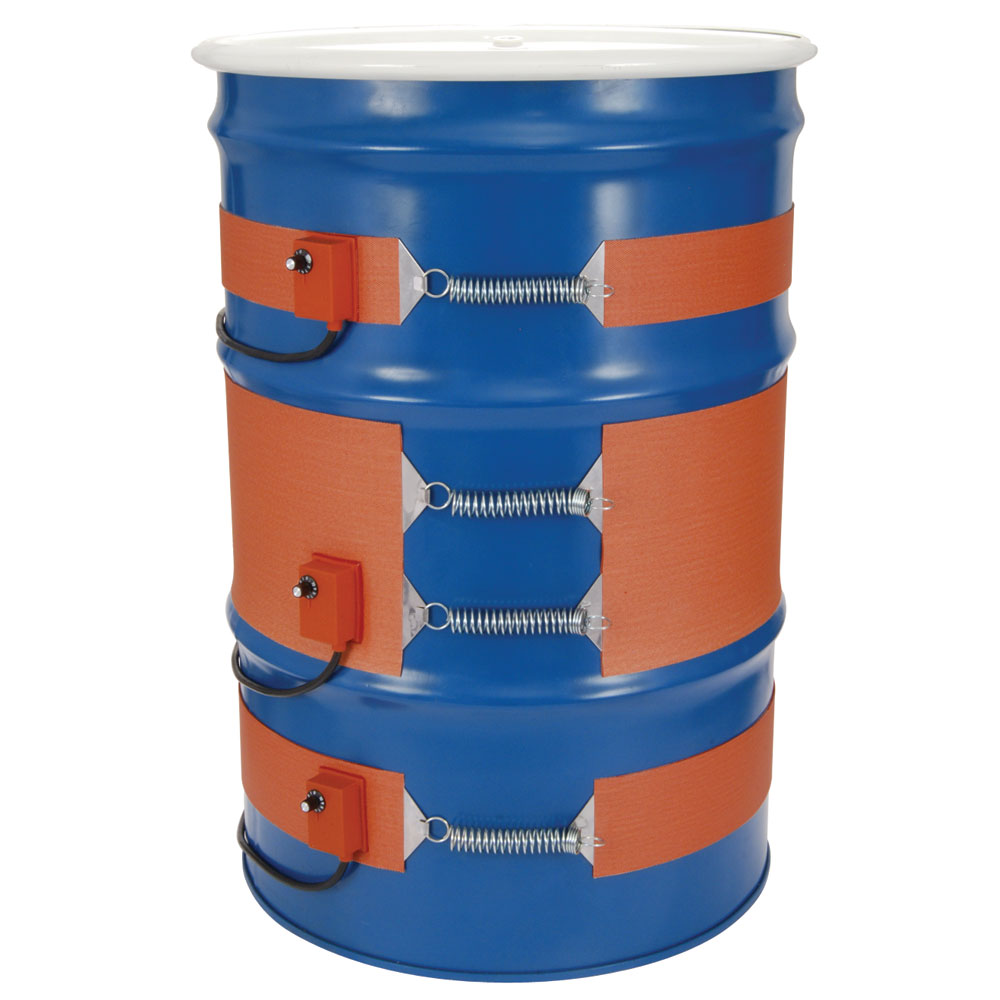 Tempco's silicone rubber drum heater