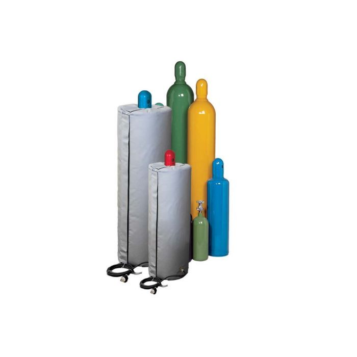 BriskHeat's hazardous-area-rated gas cylinder warmer