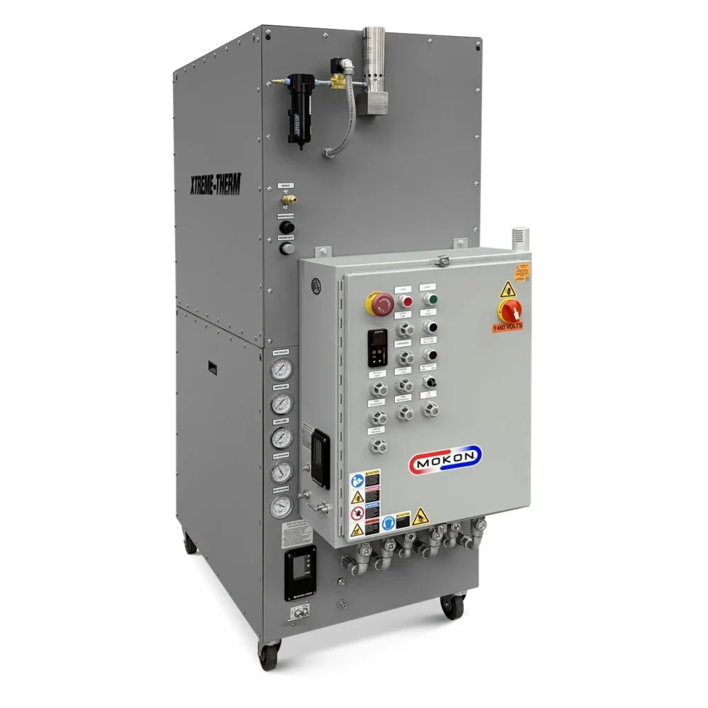 Mokon's Xtreme-Therm heating and cooling system