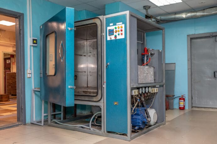 A test chamber