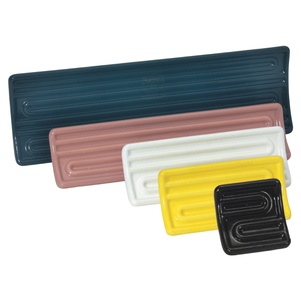 Tempco's Ceramic E-Mitter infrared heaters in different colors and sizes